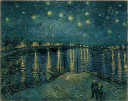 The starry night over the Rhône, 1888 Musée d’Orsay, Paris 