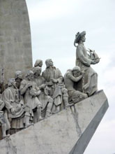 Sines Il Monumento delle Scoperte a Lisbona