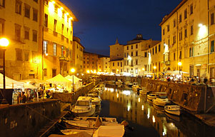 Livorno, il quartiere della Venezia Nuova 