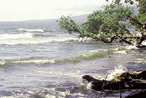 La spiaggia di Santo Domingo