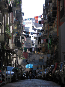 Un vicolo di Napoli