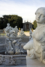 Giochi d'acqua a Villa Litta 1 La fontana di Galatea