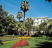 Il giardino di Villa Zirio, a Sanremo (Archivio Fotografico Regione Liguria)