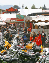 Harley party in Carinzia