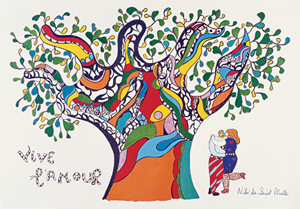 Niki de Saint Phalle, Viva l'amore (Vive l’Amour), 1990