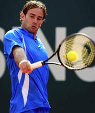 Filippo Volandri promessa del tennis italiano