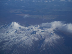 Vulcani spenti innevati a Tongariro (Foto: © Graziano Capponago del Monte)