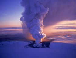 Il vulcano Grimsvotn in Islanda