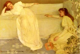 James Abbott McNeill Whistler, Sinfonia in bianco, numero 3, 1865-1867