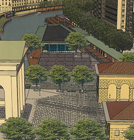 Milano ridisegna piazza XXIV Maggio