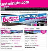 Voli "sottocosto" su Lastminute.com