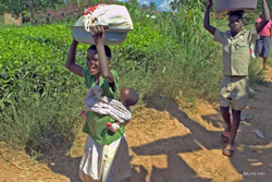 Un'altra foto di Neri scattata in Zimbabwe