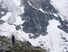 Panorama a pochi passi dal rifugio Grand Mountet