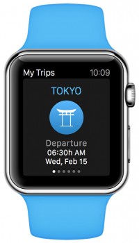 eDreams su Apple Watch