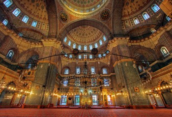 Istanbul, Interno di una moschea