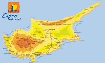Cipro mappa