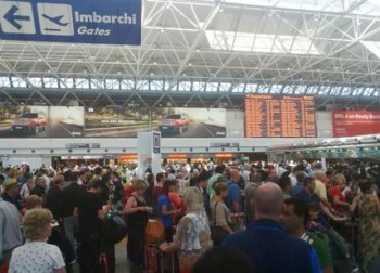 olimpiadi Roma incendio a Fiumicino