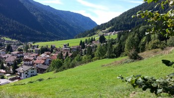 Val di Fassa Moena panorama