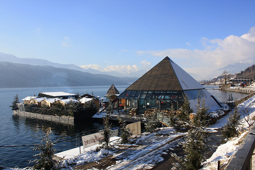 Casa Sul Lago Stoccolma Inverno : Carinzia nel lago di millstatt la prima casa dei bagni