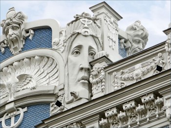 Riga è la capitale dell'Art Nouveau