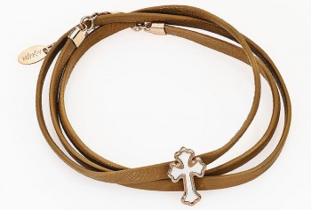 AMEN-bracciale-in-pelle-con-croce-in-madreperla-bianca