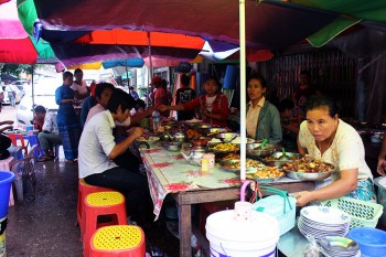 Birmania Yangon, streetfood