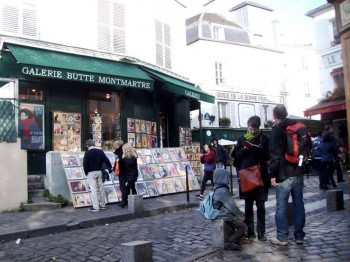 Natale Parigi_quartiere-Montmarte