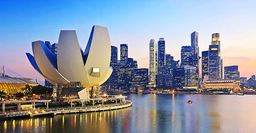 Espatriati Singapore-marina-bay