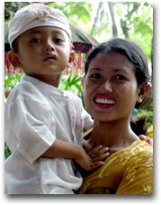 Bali Lilith col figlio