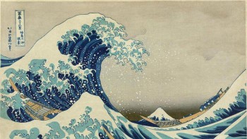 Una-stampa-di-Hokusai