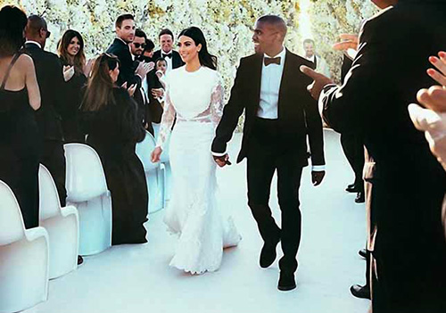 Toscana matrimoni; west - kardashian