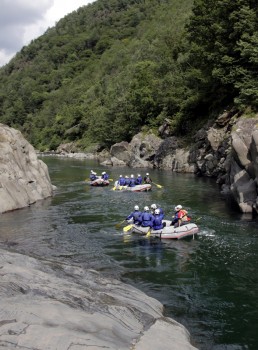 Rafting fiume Sesia