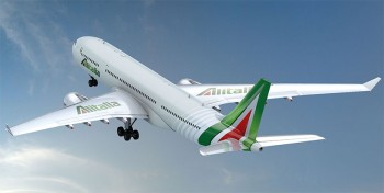 Alitalia aereo in volo