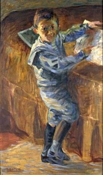 Boccioni, Ritratto di bimbo