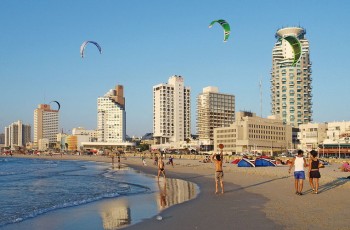  Israele Tel Avi spiaggia