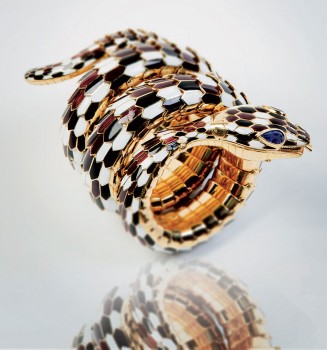Arte Roma bulgari bracciale orologio serpente