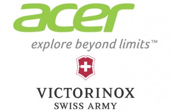 Victorinox e Acer loghi