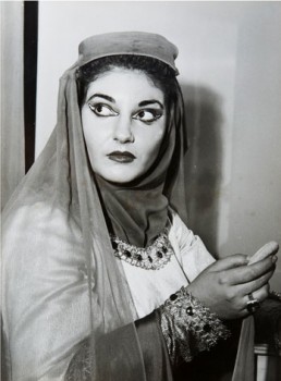 Maria Callas nel ruolo di Lady Macbeth
