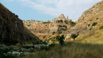 passerella sospesa sui Sassi di Matera