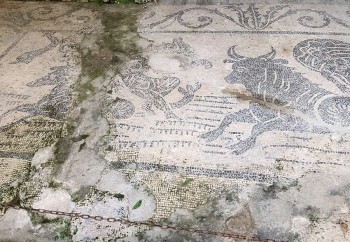 Mosaico, Villa di Minori