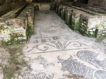 Mosaico, Villa di Minori