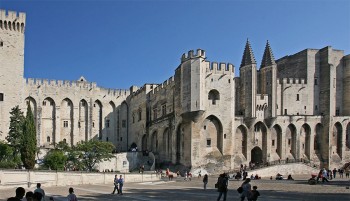 Provenza Avignone Palazzo-dei-papi