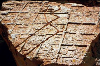 Argentina: il mistero della Mappa nella Roccia di Barrancas 2 Barrancas pietra mappa