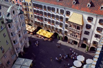 Innsbruck, piazza Tettuccio d'Oro