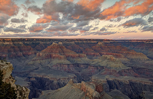 Canyon united states grand canyon sunset