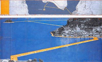 Iseo the floating piers Christo