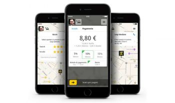 Mytaxi schermate smartphone
