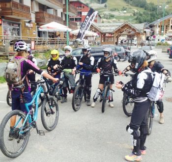 Les 2 Alpes ciclisti-in-mtb