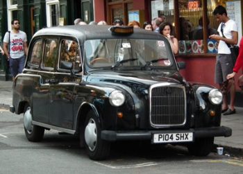 British Londra-taxi