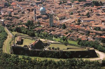 Veduta aerea di Lonato